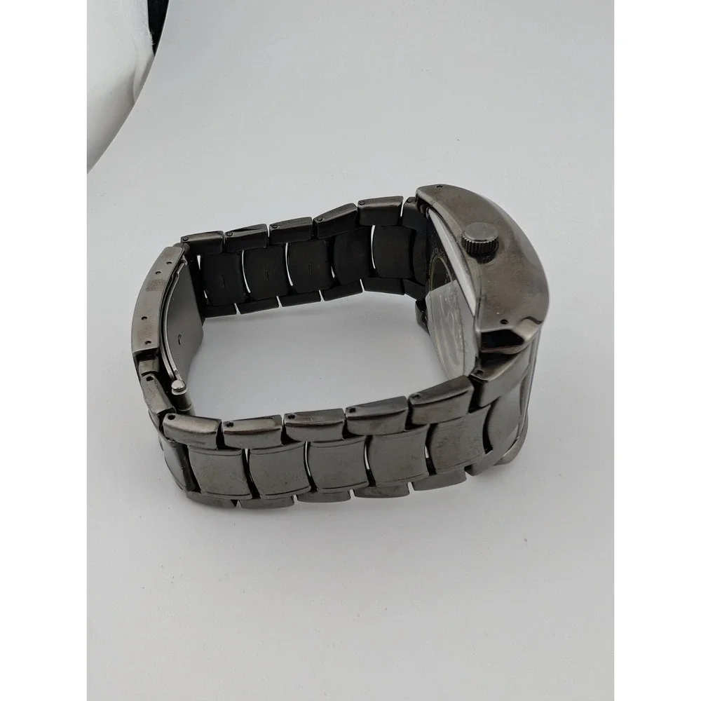 Relic Automatic Watch Men ZR77206 Skeleton Dial Gunmetal 7.25